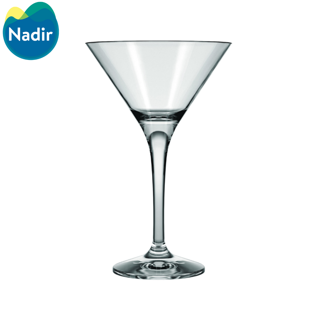 Copa de Vidrio Martini 250ml/8.5oz Nadir 72280200824940 Nadir
