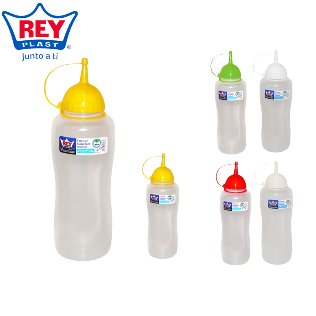 Envase de Salsa Plástico 480ml Reyplast ENV002000