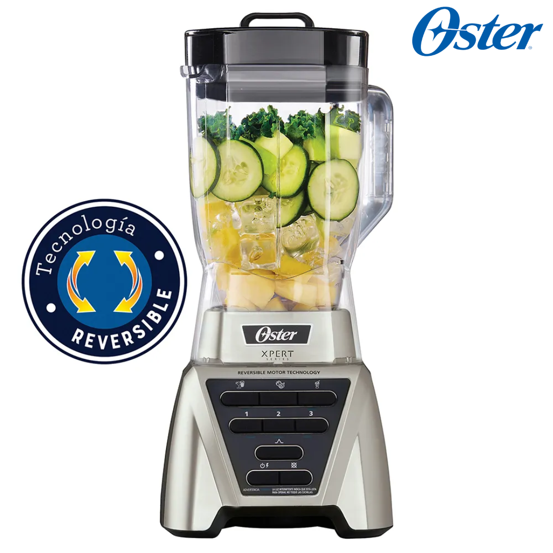Licuadora Vaso Tritan 2L Xpert Series Alto Rendimiento 1500W con Tecnología Reversible BLST3A-C2T Oster