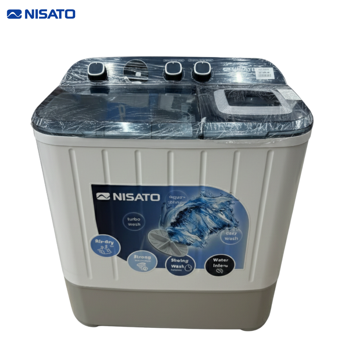 Lavadora Semi Automática de 8.5kg sin Bomba Nisato NWM-854LX NISATO
