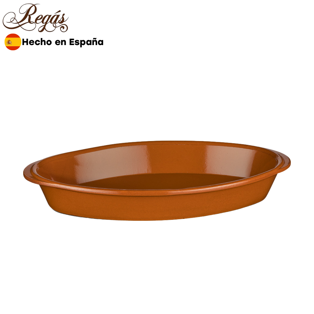 Cazuelas Ovaladas de Cerámica 35x22cm Regás