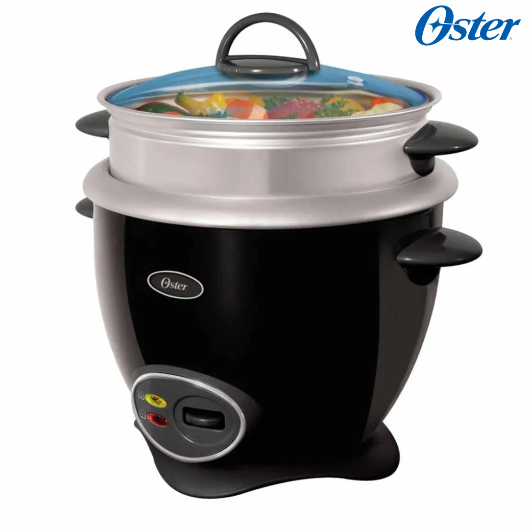 Arrocera Eléctrica con Vaporera 7 Tazas Negro Oster CKSTRC3103B