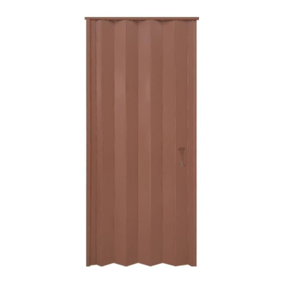 Puerta de PVC Plegable 91.4x203cm Nuez 136-4002