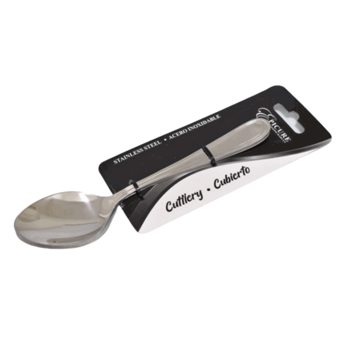 Set 3 Cucharas de Acero Inoxidable 19cm EP-DS-L6135 Selecto