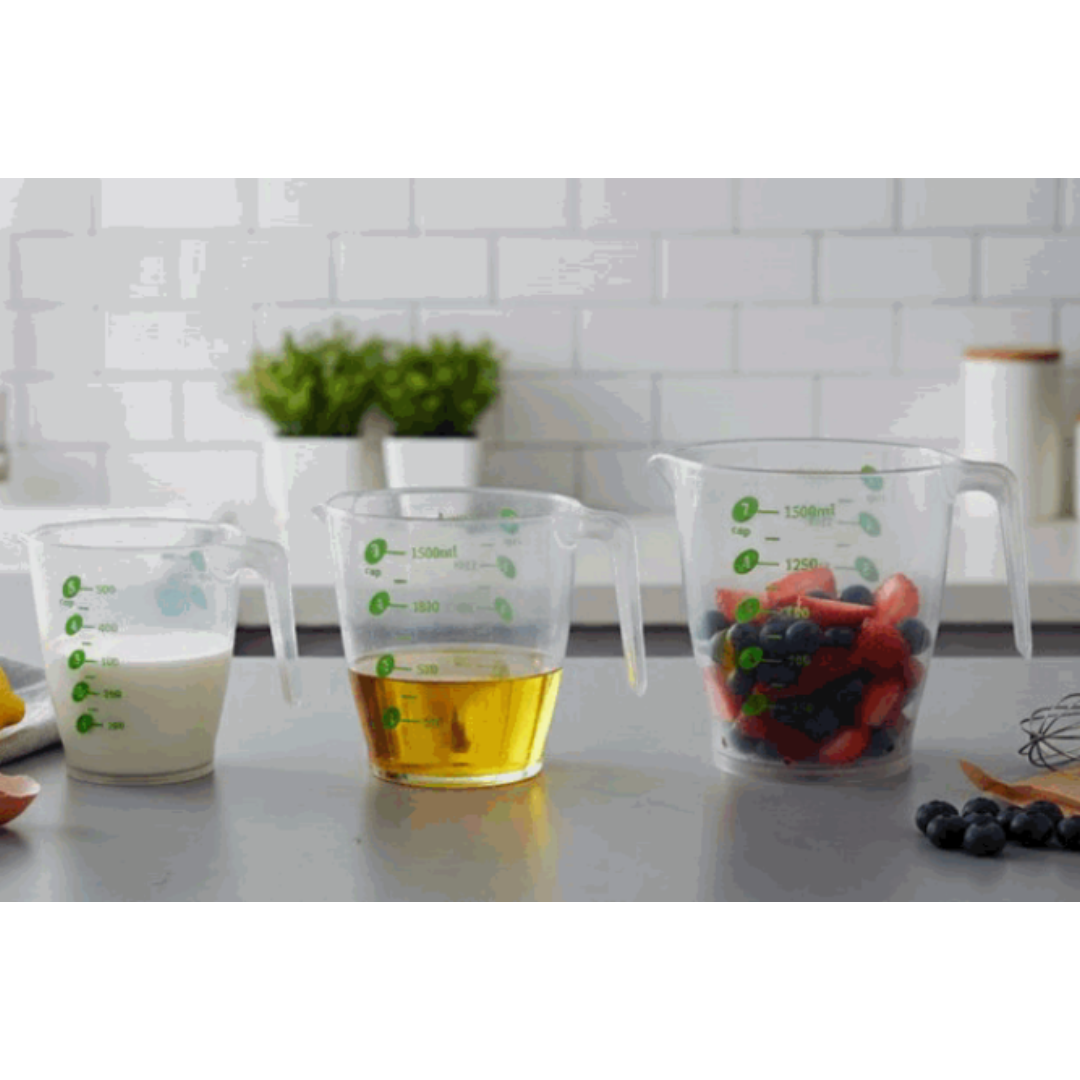 (LLEGANDO 26 DE FEB) Set 3 Jarra Medidora Plástico 89834