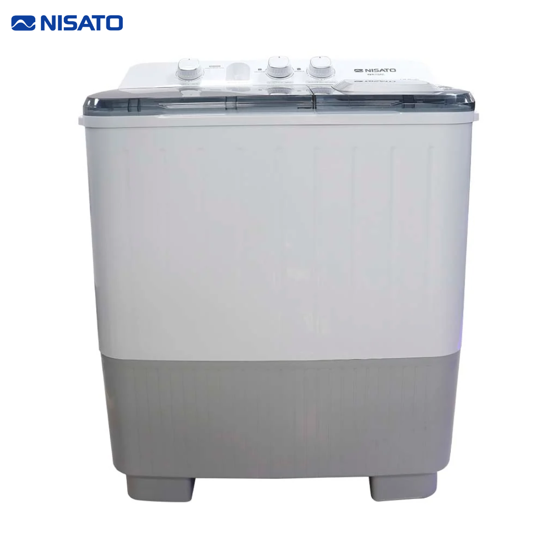 Lavadora Semiautomática Nisato 17kg Doble Tina con Bomba – NWM-1710PXL