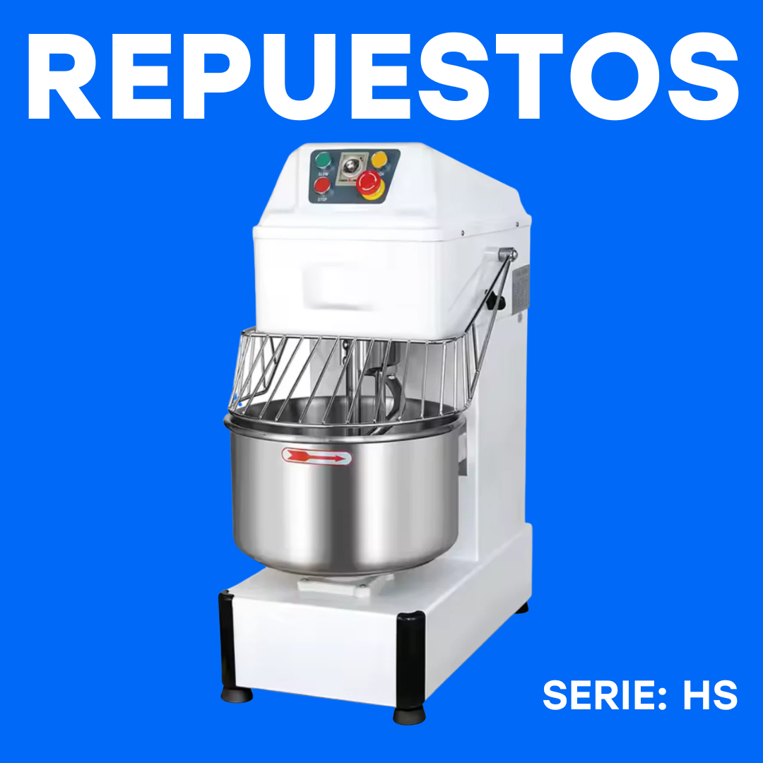Repuestos para Amasadora Industrial HS20/HS30/HS40/HS50/HS60 Selecto