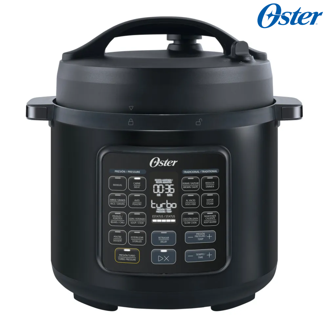 Olla de Presión Multifuncional Multiolla Turbo 5.7L Negro Oster CKSTPCECT57DF2CL Oster