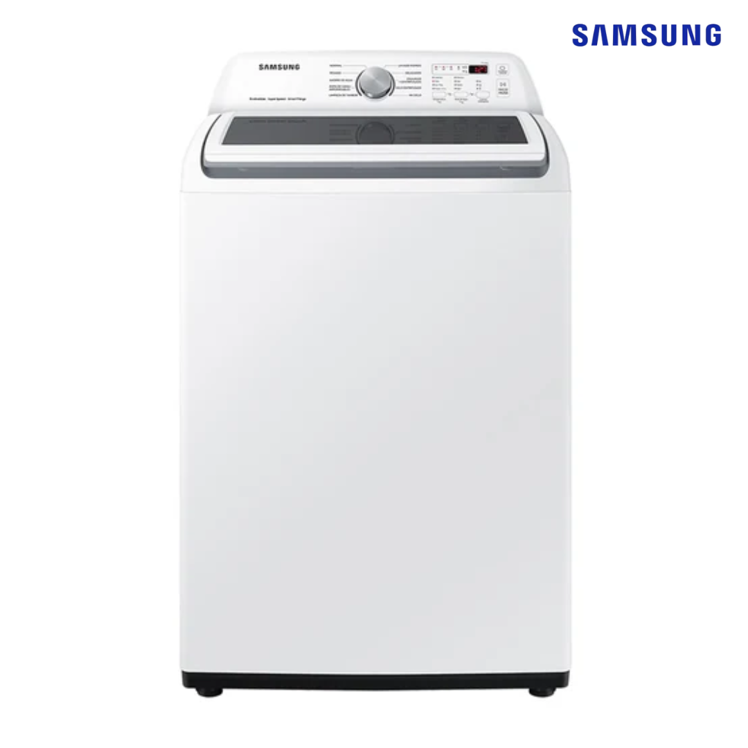 Lavadora Carga Superior 23kg Wifi Smarthings Inverter Samsung WA23C3553GW/AP Samsung