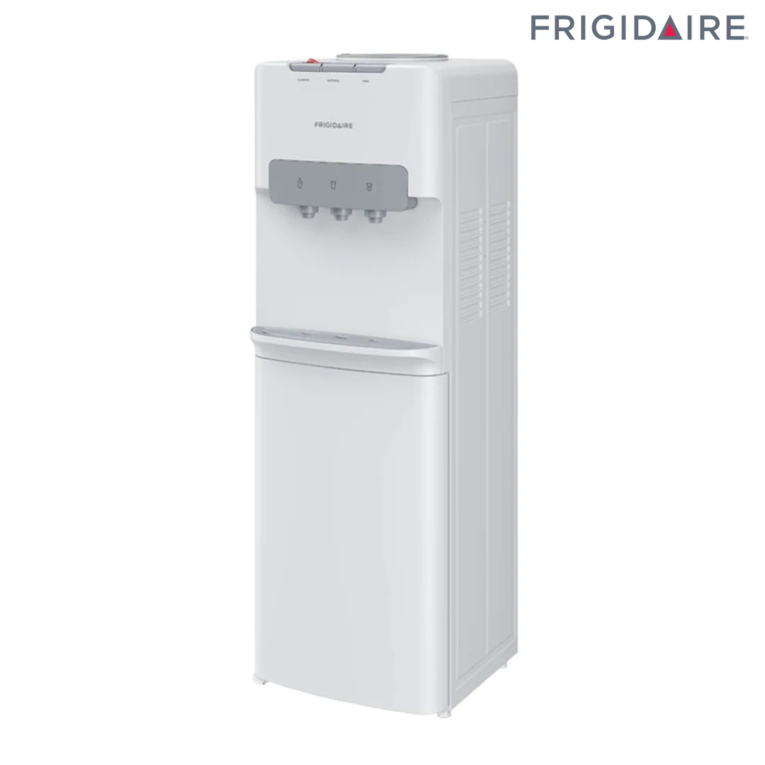Dispensador de Garrafón de Agua Caliente Frío y Ambiente 5 Galones Frigidaire FQF20C3MUSW