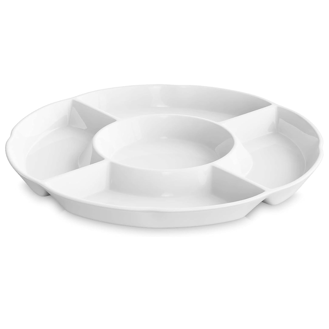 Bandeja de Melamina con Divisiones 30cm BG-8061-12W Selecto