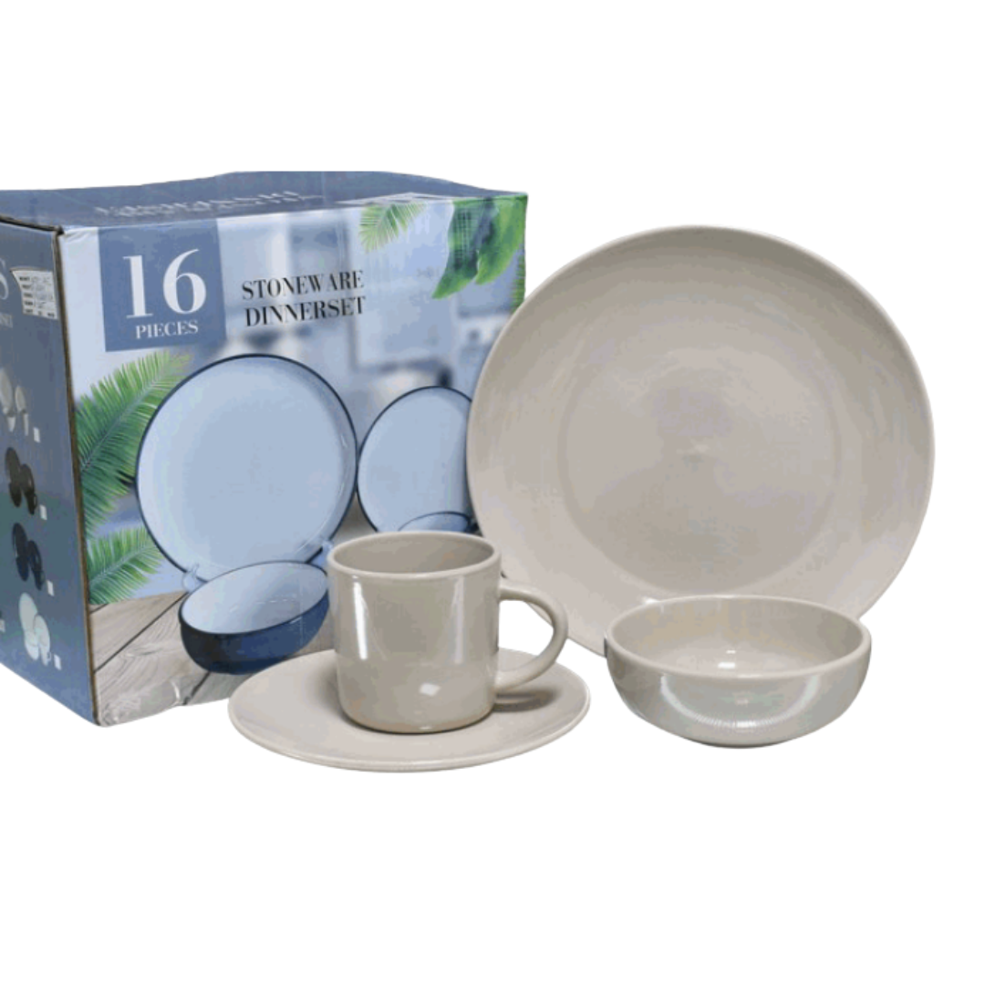 Set de 16 Vajillas de Porcelana ST-5024 Selecto