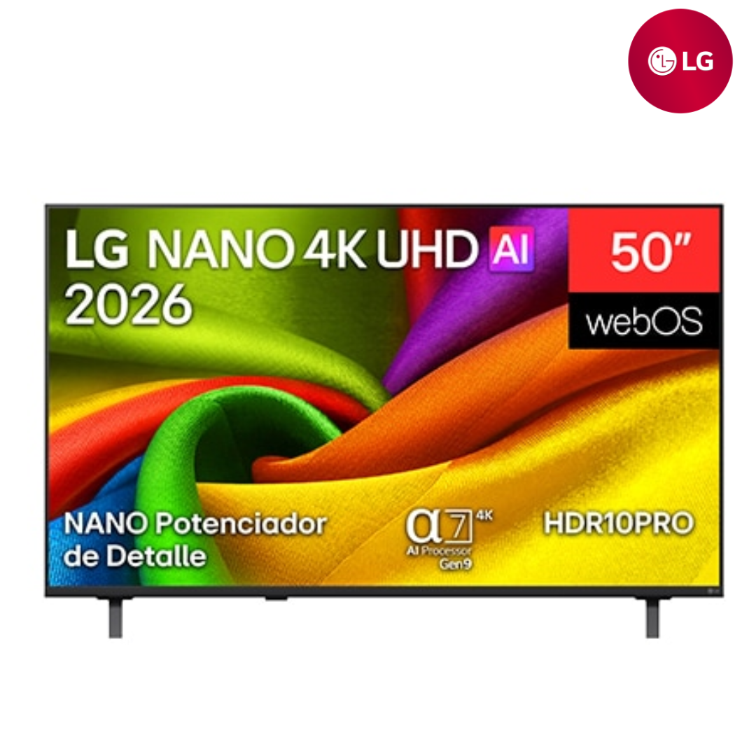 Televisor Smart TV 65" Mini LED 4K QNED70 LG 65QNED70BSA Televisión