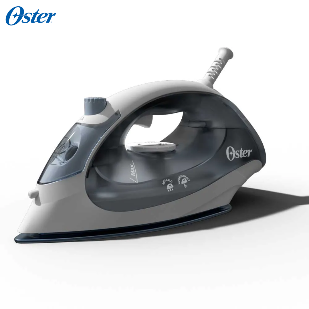 (LLEGANDO 1 DE SEPT) Plancha de Vapor Oster Serie 5000 GCSTBS5001 1200W – Suela Antiadherente, Vapor Continuo y Control de Temperatura