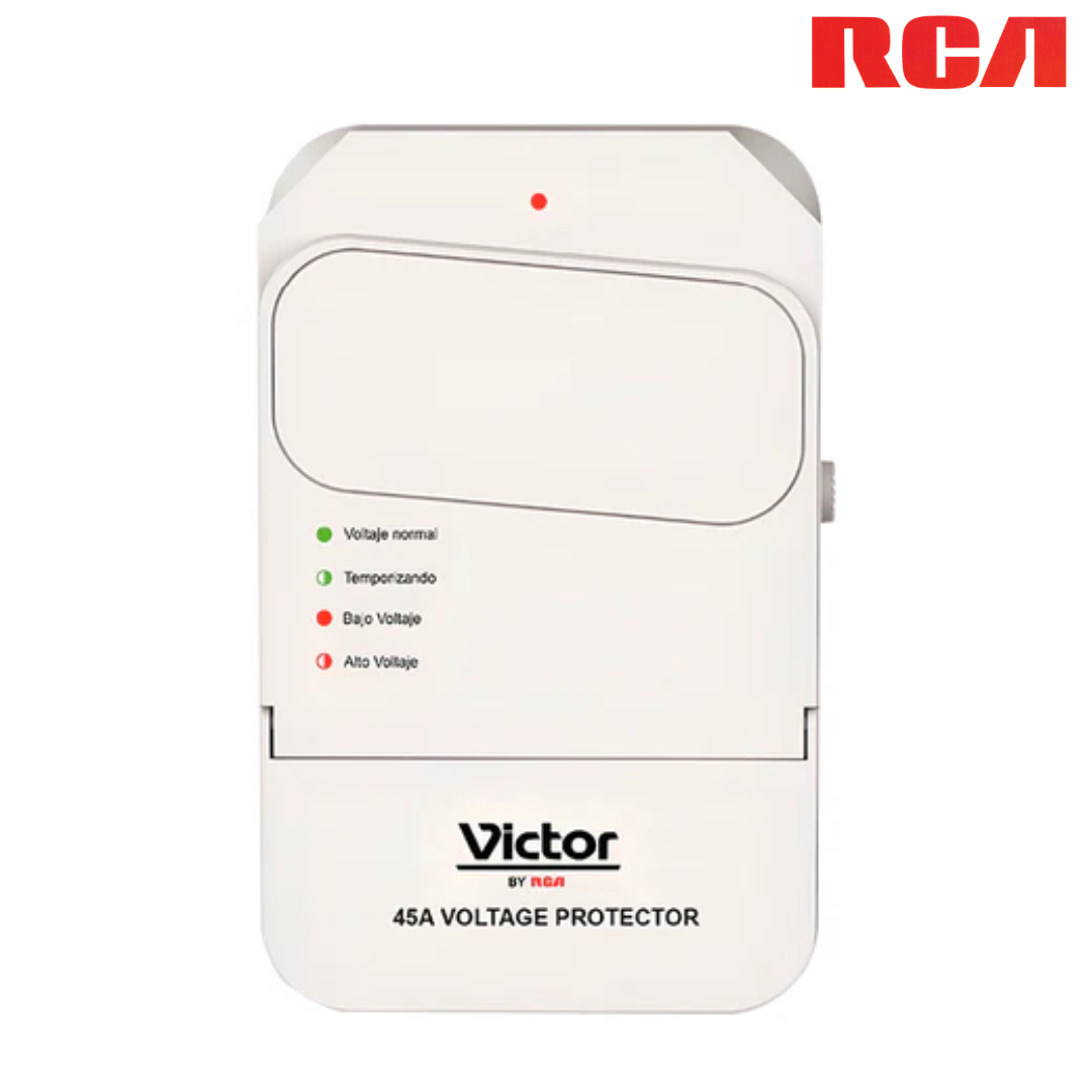 Protector de Voltaje RCA RCVP24521AC para Aire Acondicionado de hasta 24,000 BTU 220V con Protección contra Altas y Bajas de Voltaje