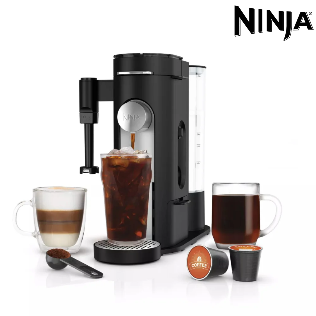 Cafetera Ninja Pod & Grounds Especial de Una Sola Porción Capsulas de