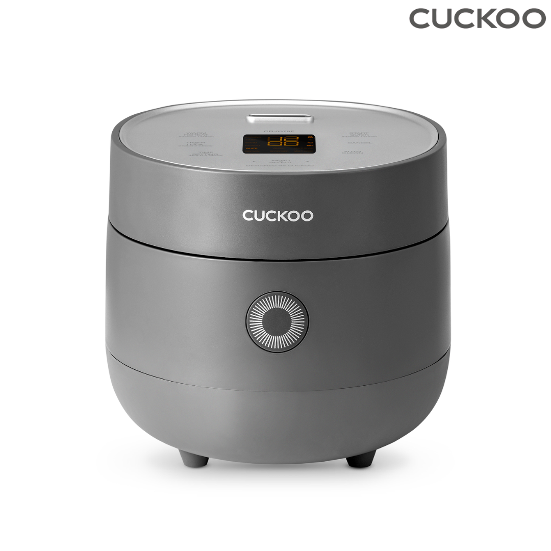 Olla Arrocera Cuckoo CR-0375FG Micom 3 Tazas Gris | Rice Cooker Coreana Inteligente