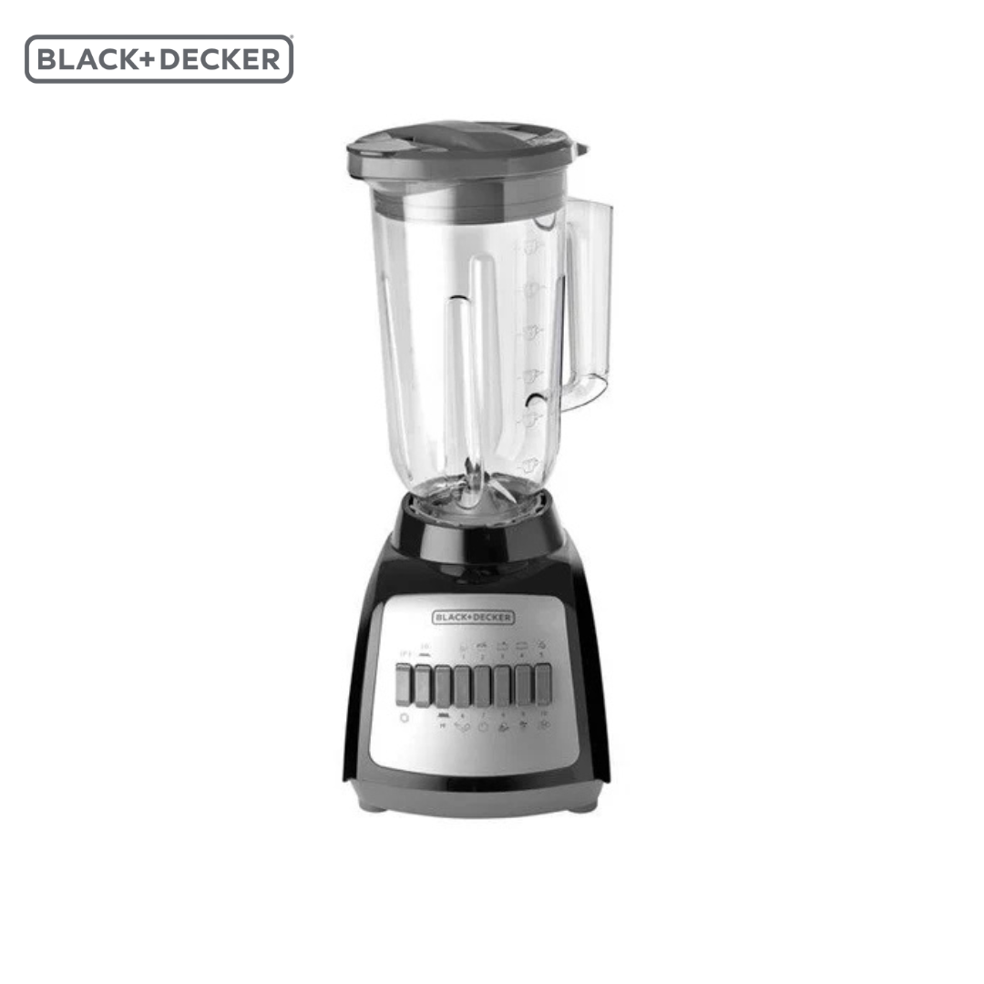Licuadora DURAPRO Jarra Plástica 1.5L 10 Velocidades 500W Black and Decker BLBD210PB BLACK + DECKER