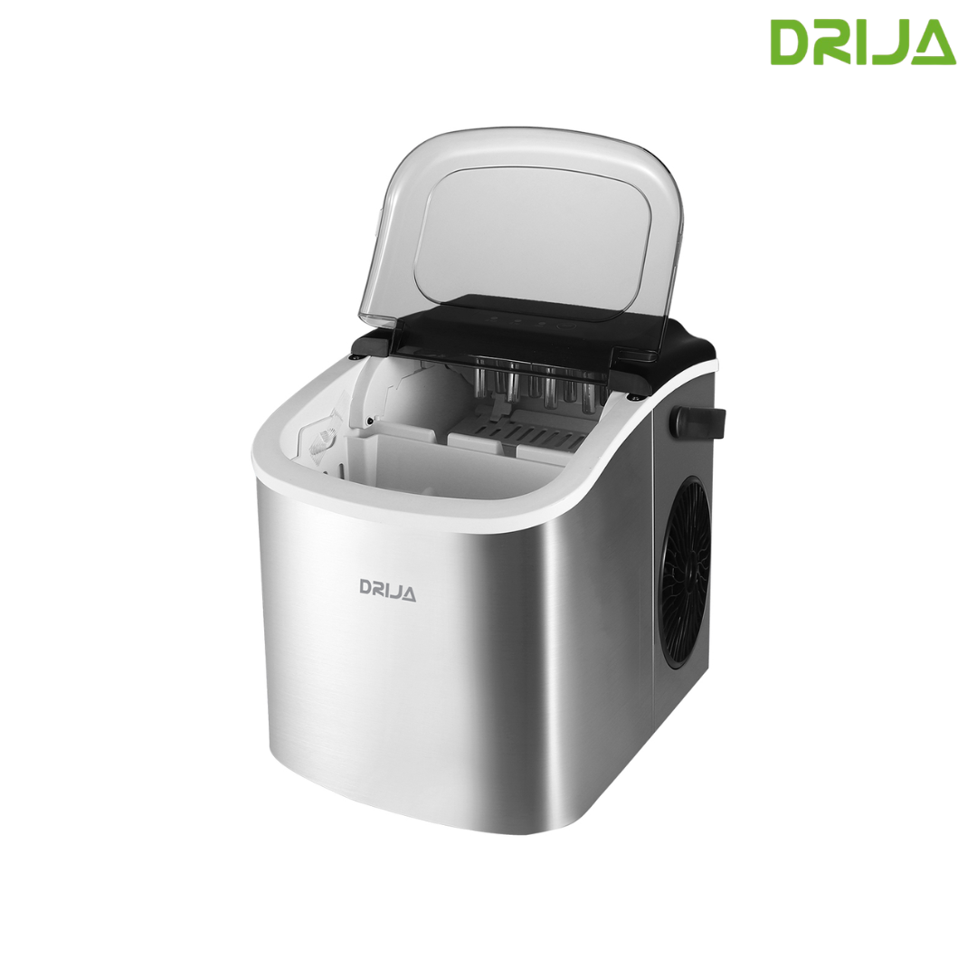 Máquina Fabricador de Hielo 12kg Drija FH12-INOX Máquina de Hielo. DRIJA