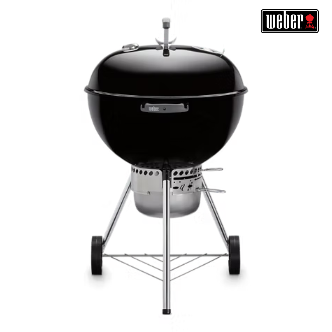 Asador a Carbón Original Kettle Premium 22" Negro Weber 14401001 BBQ. Weber