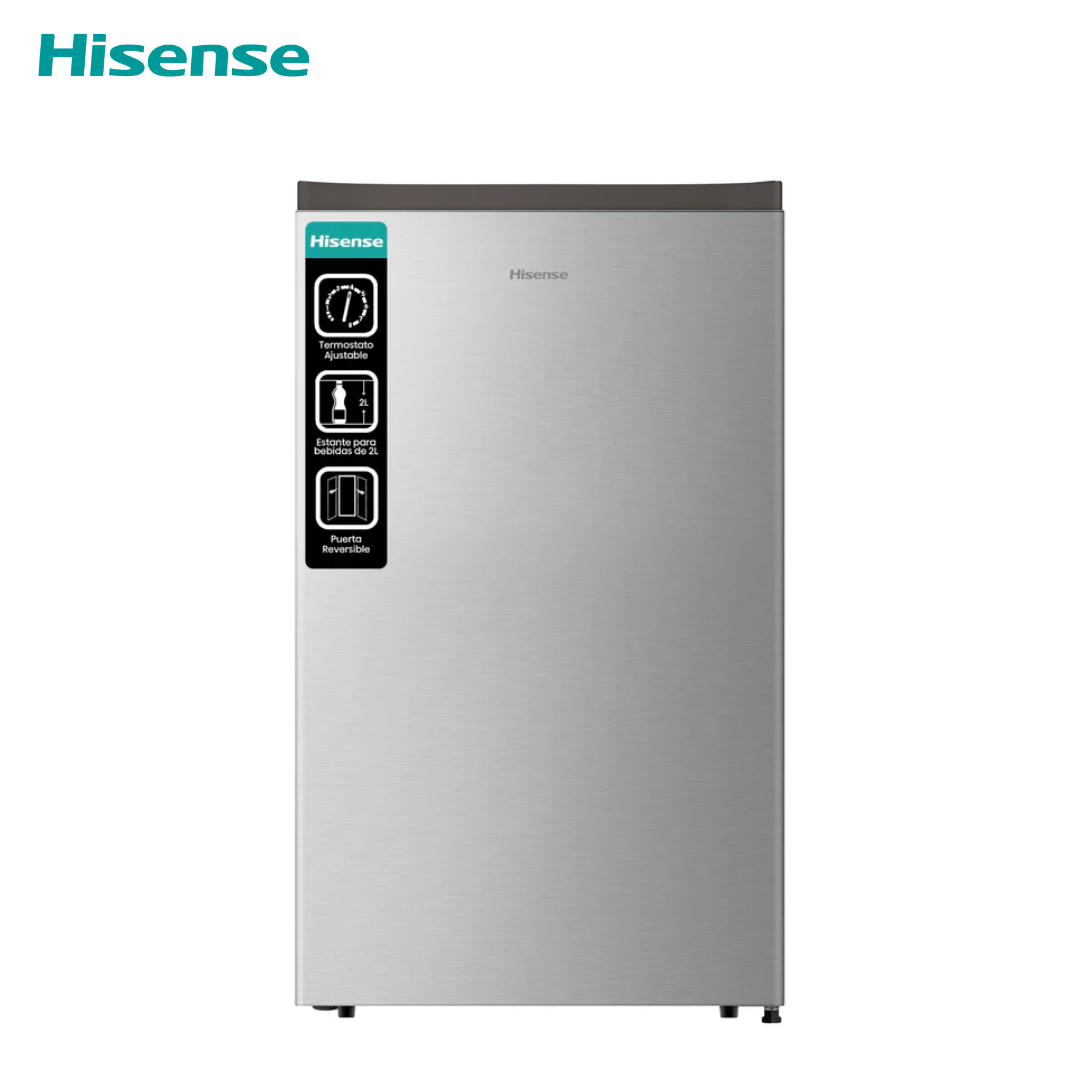 Refrigeradora Mini Bar 4.2p3 Puerta Reversible Hisense RR43D6ACX1 HISENSE
