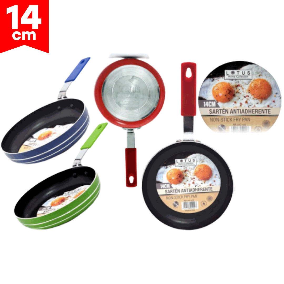 Sartén Antiadherente de Aluminio 14cm Lotus LHC-1420