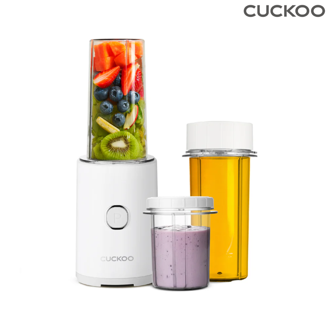 Licuadora Personal Cuckoo CFM-D60W 500 ml | Blender Compacto Coreano One-Touch