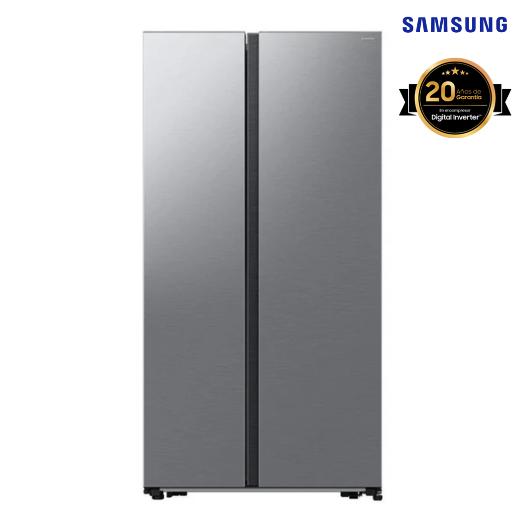 Refrigeradora Side by Side 20.5p3 Inverter con Wifi SpaceMax Samsung RS57DG4000M9/AP