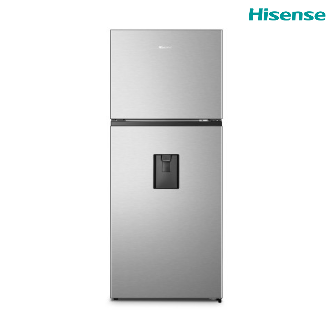 Refrigeradora Top Mount con Dispensador de Agua 13.2p3 Inverter Hisense RT14N6CDX HISENSE
