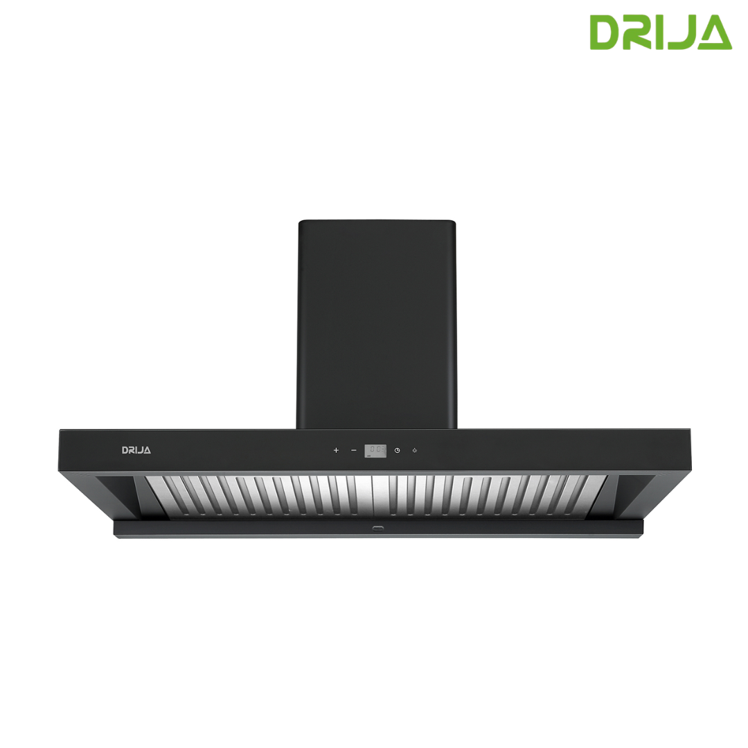 (POR PEDIDO) Extactor de Grasa Tipo Campana Negro Piramide 90 Black Drija DRIJA