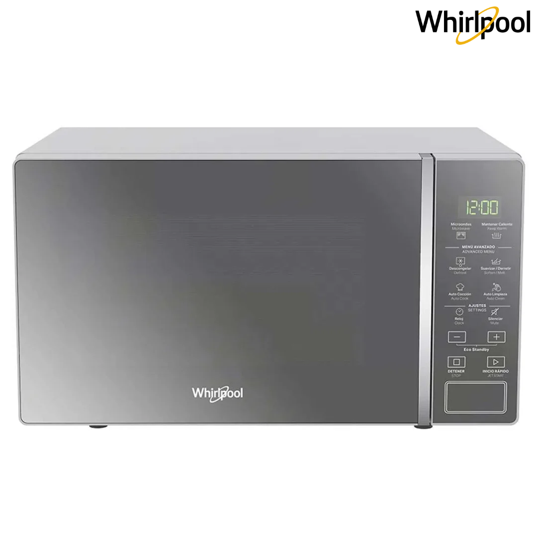 Microondas Whirlpool WM1807D de 20 Litros (0.7 Pies Cúbicos) con 22 Funciones Preprogramadas y Panel Touch