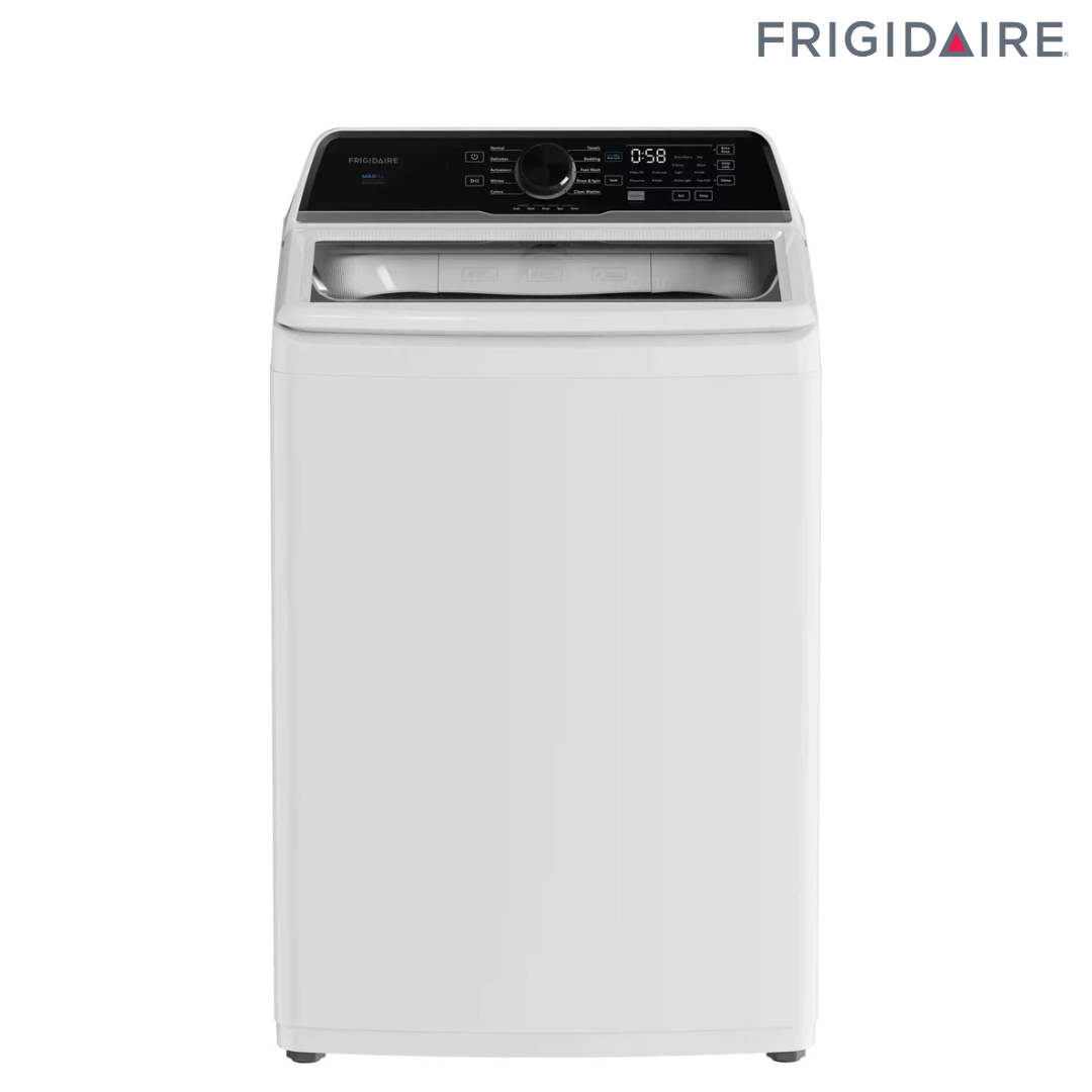 Lavadora Automática Carga Superior 25kg Blanco con Agitador de 10 Ciclos MaxFill Frigidaire FLVW7523BW