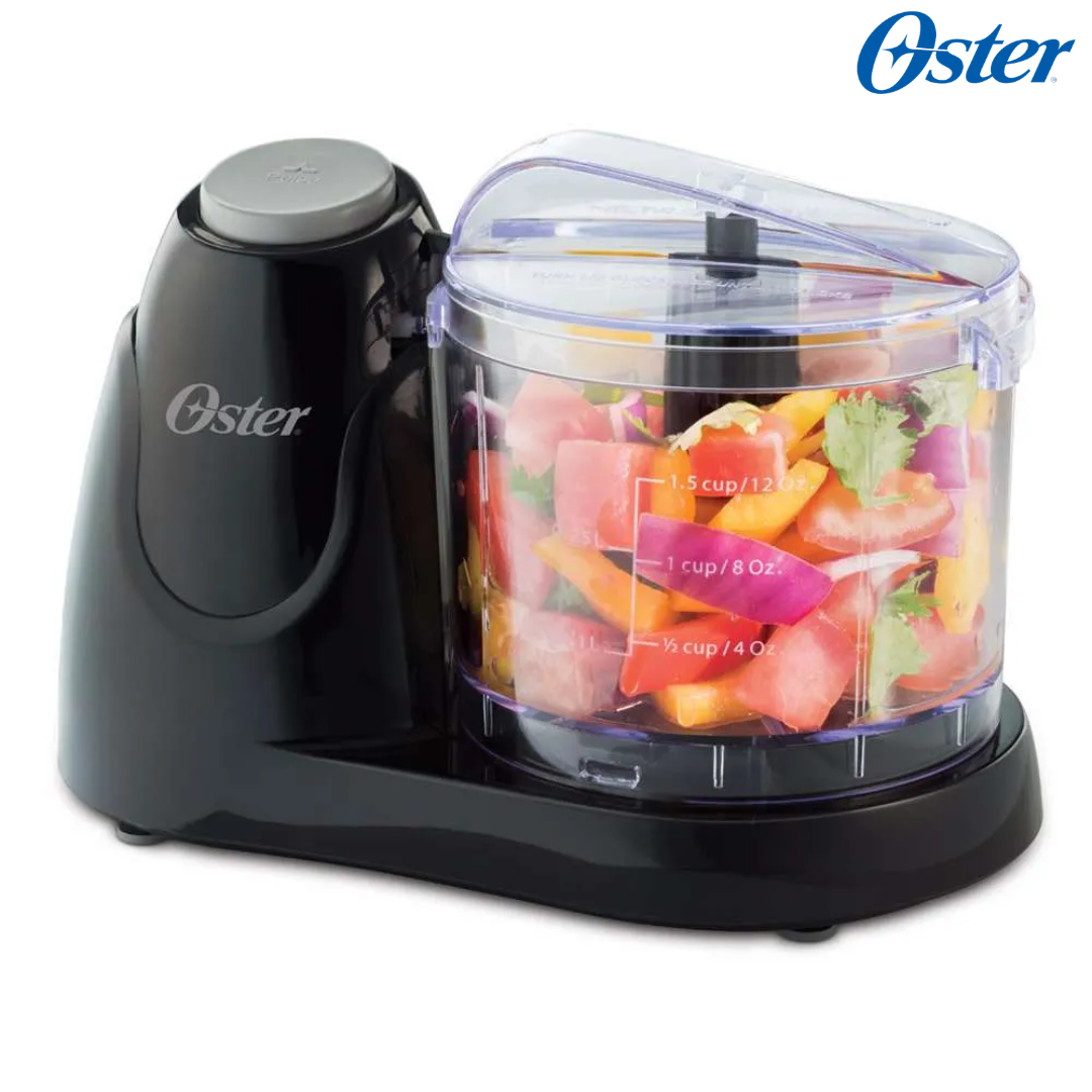 Mini Picatodo de 2 Velocidades Eléctrico 1.5 Taza Procesador de Aliemento Oster FPSTFP3322 Oster