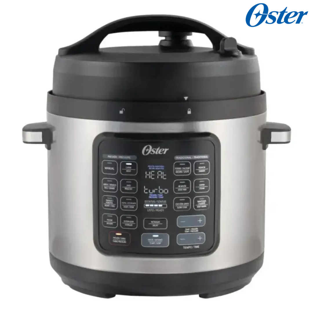 Olla de Presión Multifuncional Multiolla Turbo 5.7L Oster CKSTPCECT57