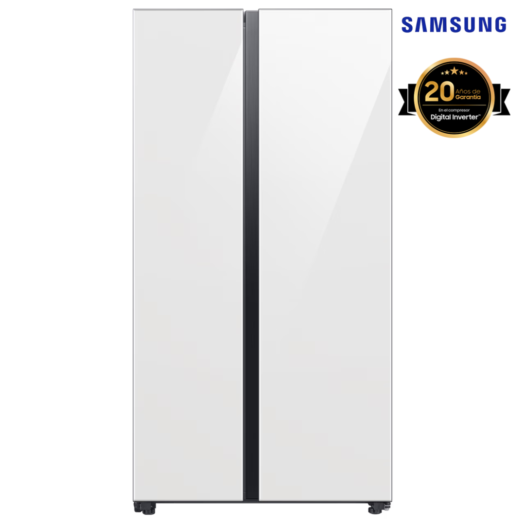 Refrigeradora Side by Side 23p3 Bespoke Inverter Samsung RS23CB70NA12A Samsung