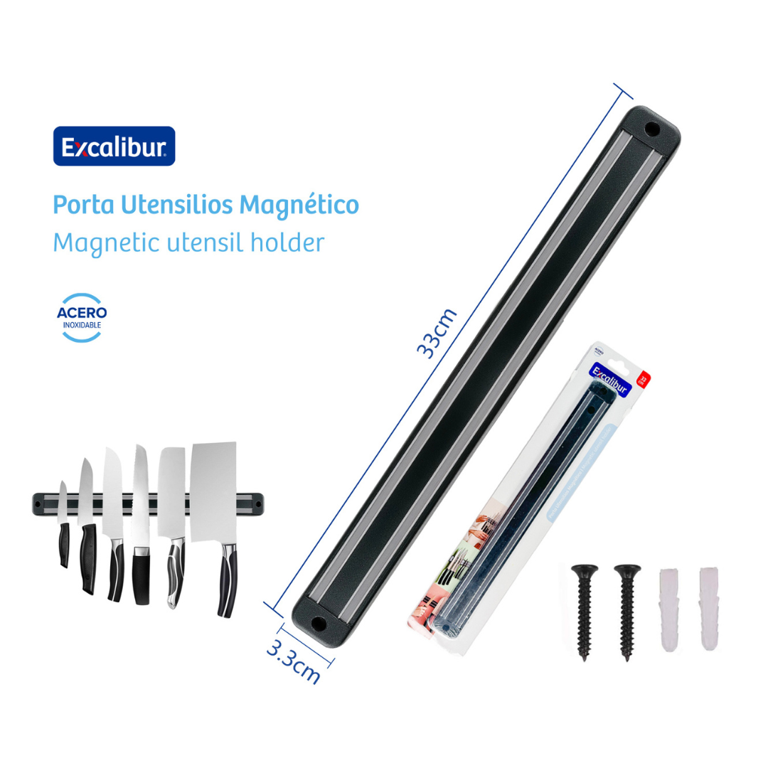 Barra Magnética para Cuchillos Excalibur A151-KT2220-S EXCALIBUR