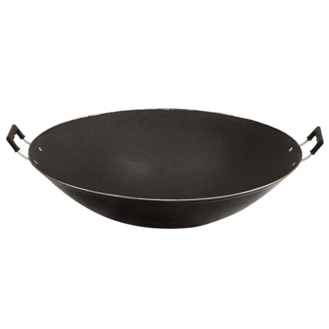 Wok Negro Con 2 Agarraderos
