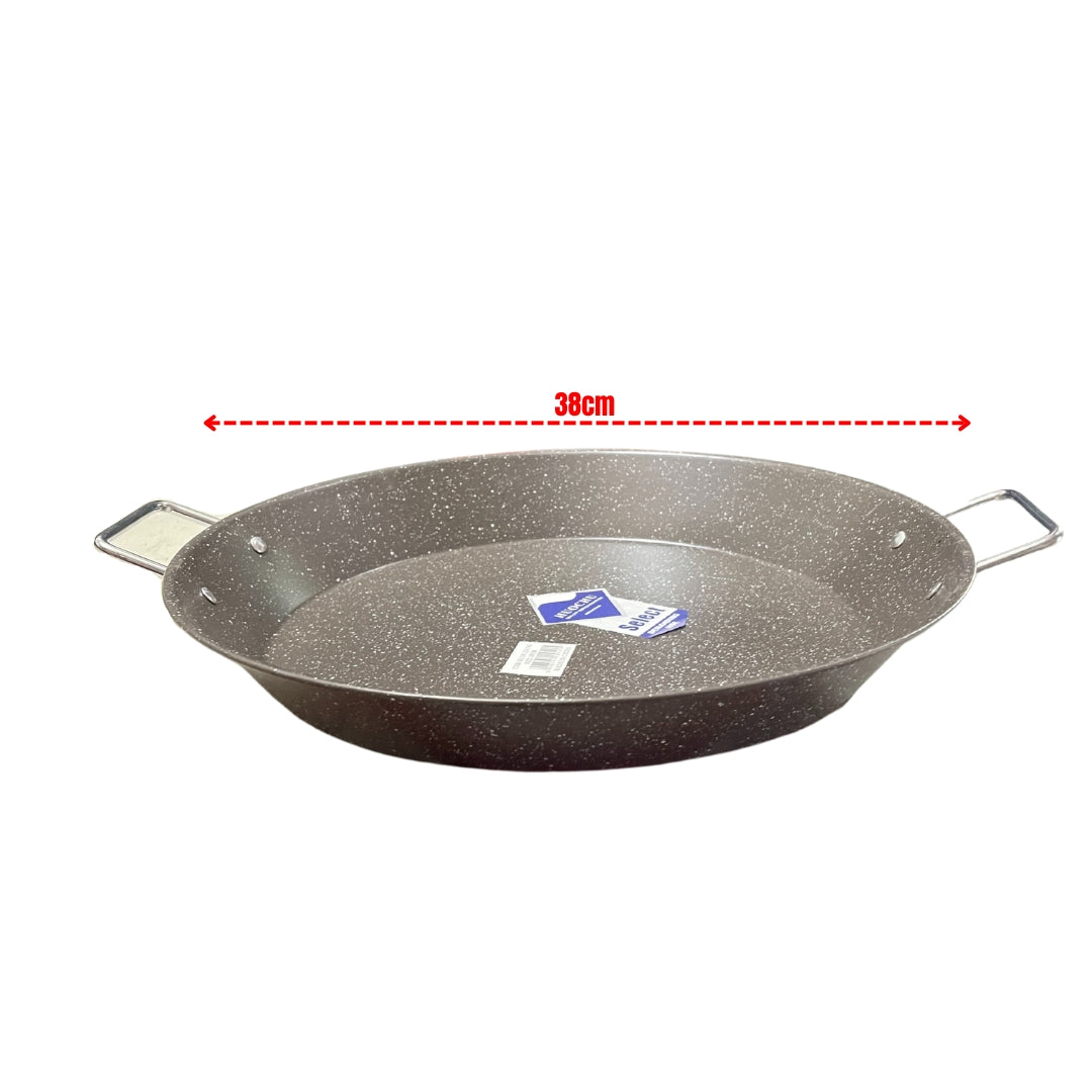 Sartén de Aluminio para Paella de 38cm (SELECT) 19115-141 Selecto
