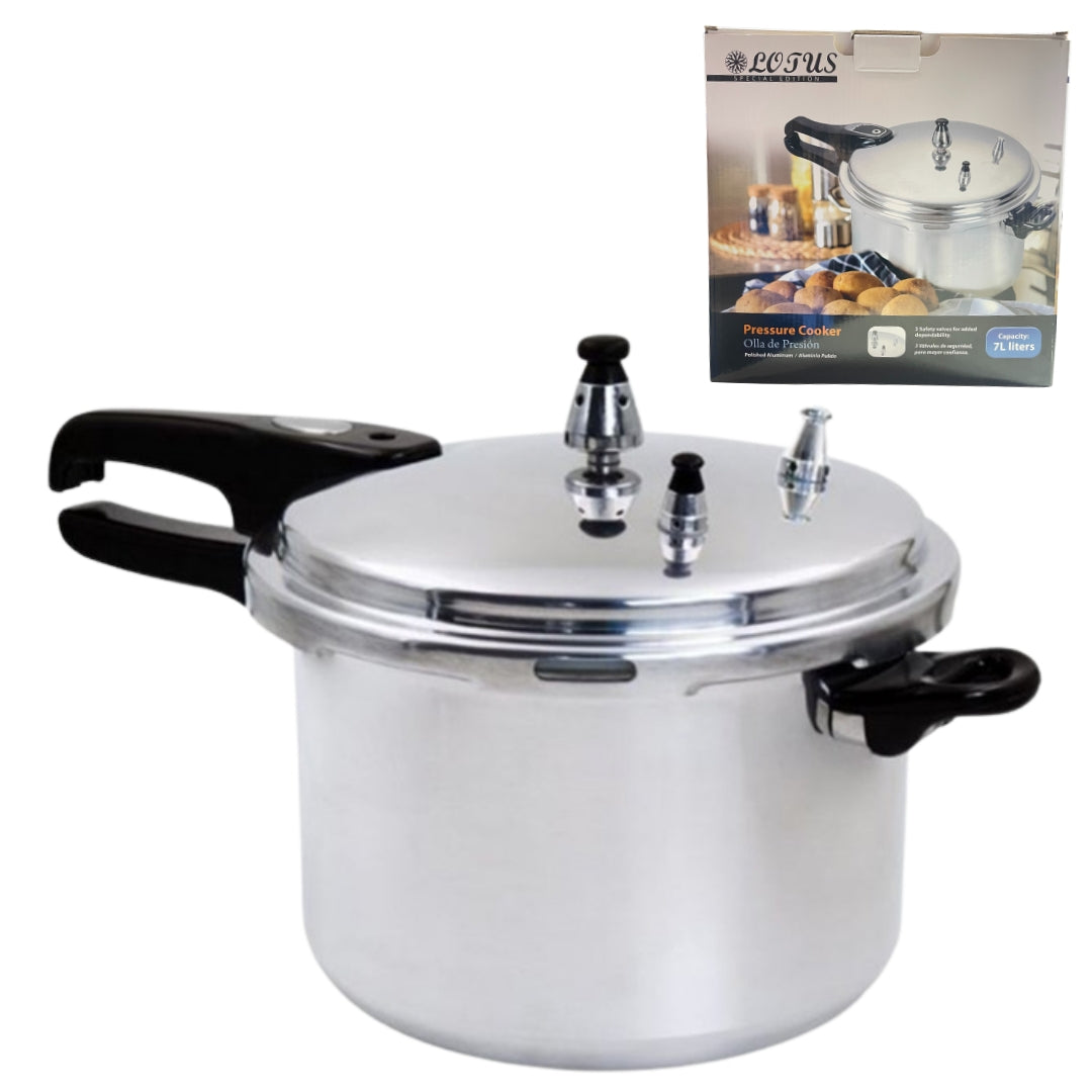 Olla de Presión con Mango de 13 Litros 30cm Lotus PC-30
