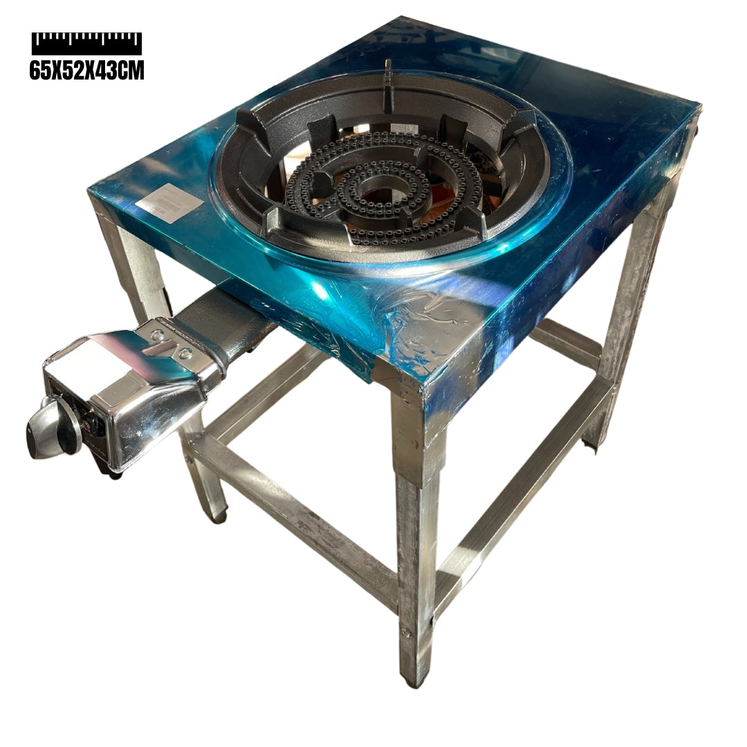 Estufa 31A de Encendido Automático a Gas con Base de Acero Inoxidable 31A-CB