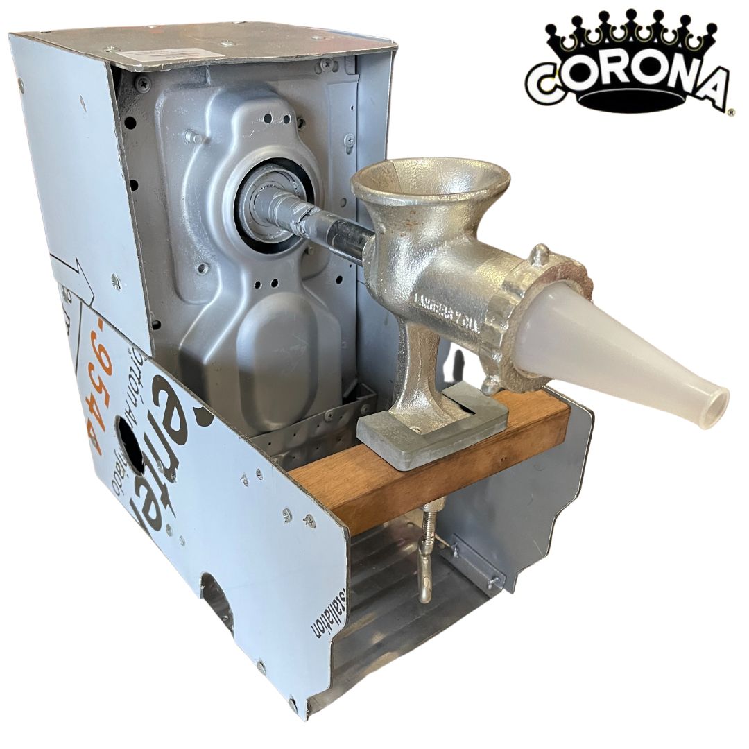Molino de Carne Corona Eléctrica con Motor de 110V Corona