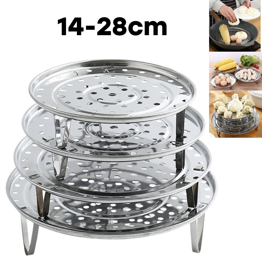 Stand de Acero Inoxidable para Cocinar al Vapor