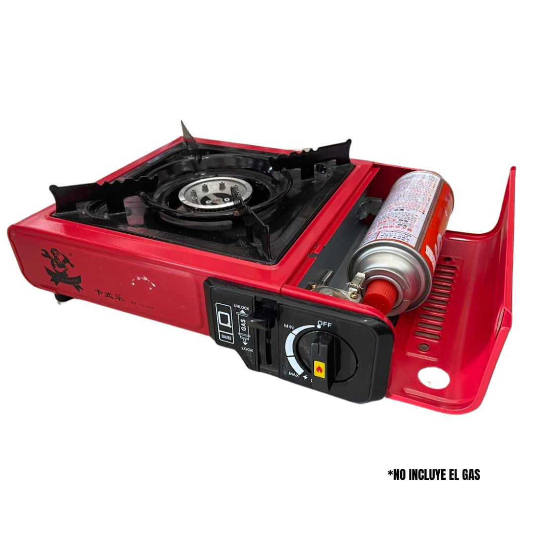 Estufa Portátil de Gas de Butano con Estuche BDZ-153-KS01