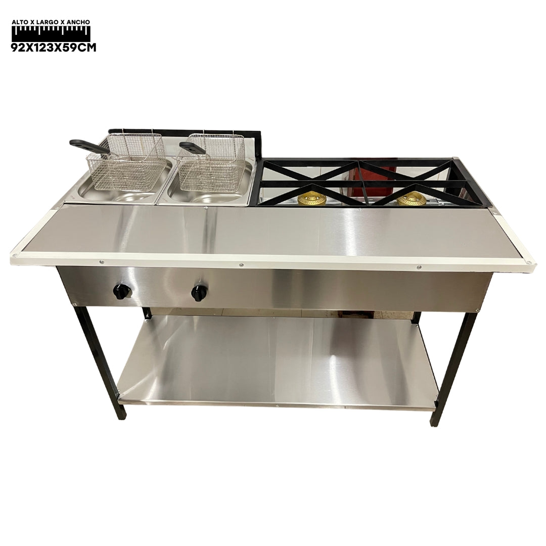 Equipos de Acero Inoxidable e Hierro 2en1 DFR-DES