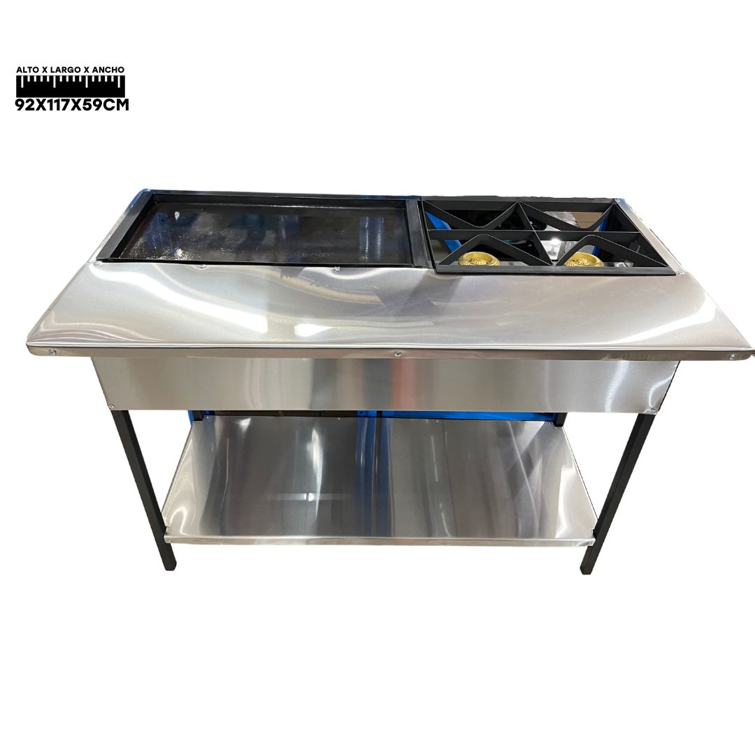 Equipos de Acero Inoxidable e Hierro 2en1 PL-DES Selecto