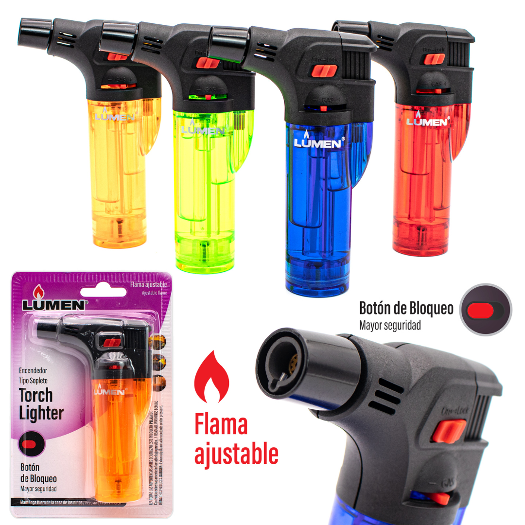 Encendedor Tipo Soplete Lumen DH-B2118 LUMEN