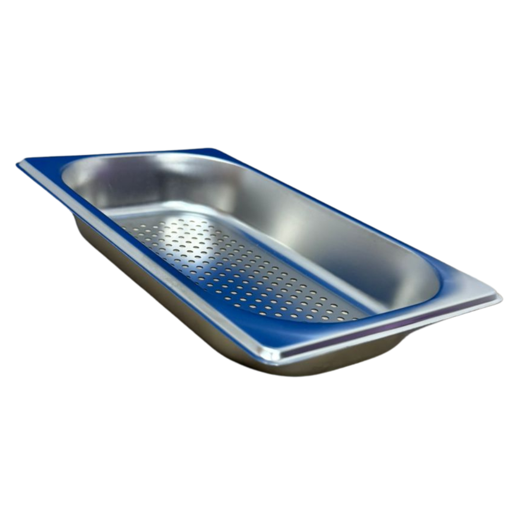 Bandeja GN Pan Perforados de Acero Inoxidable 1/4x40mm 265*162*40mm
