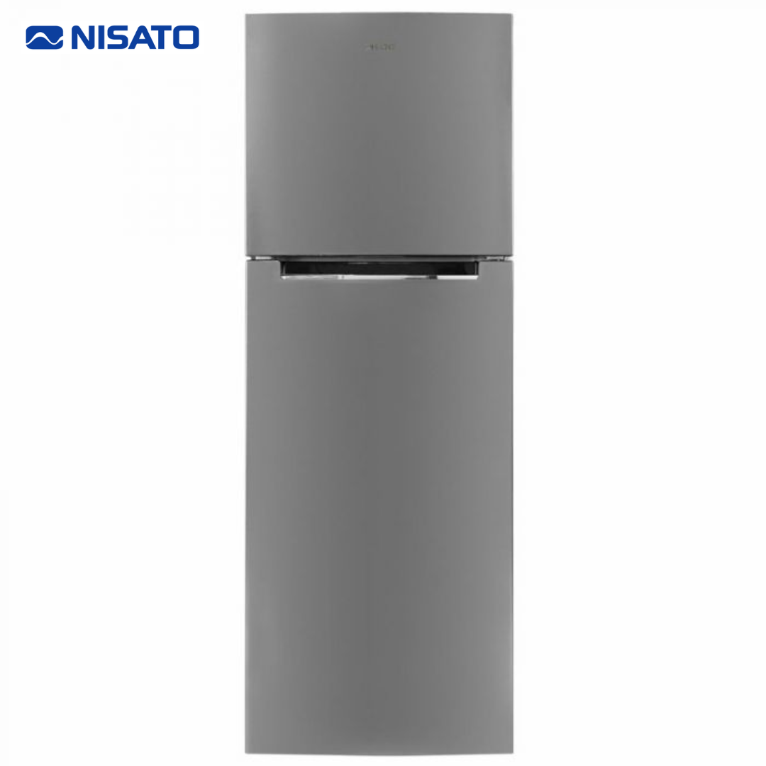 Refrigeradora No Frost 12.2P3/345L Acero Inoxidable Nisato NRF-317SML NISATO