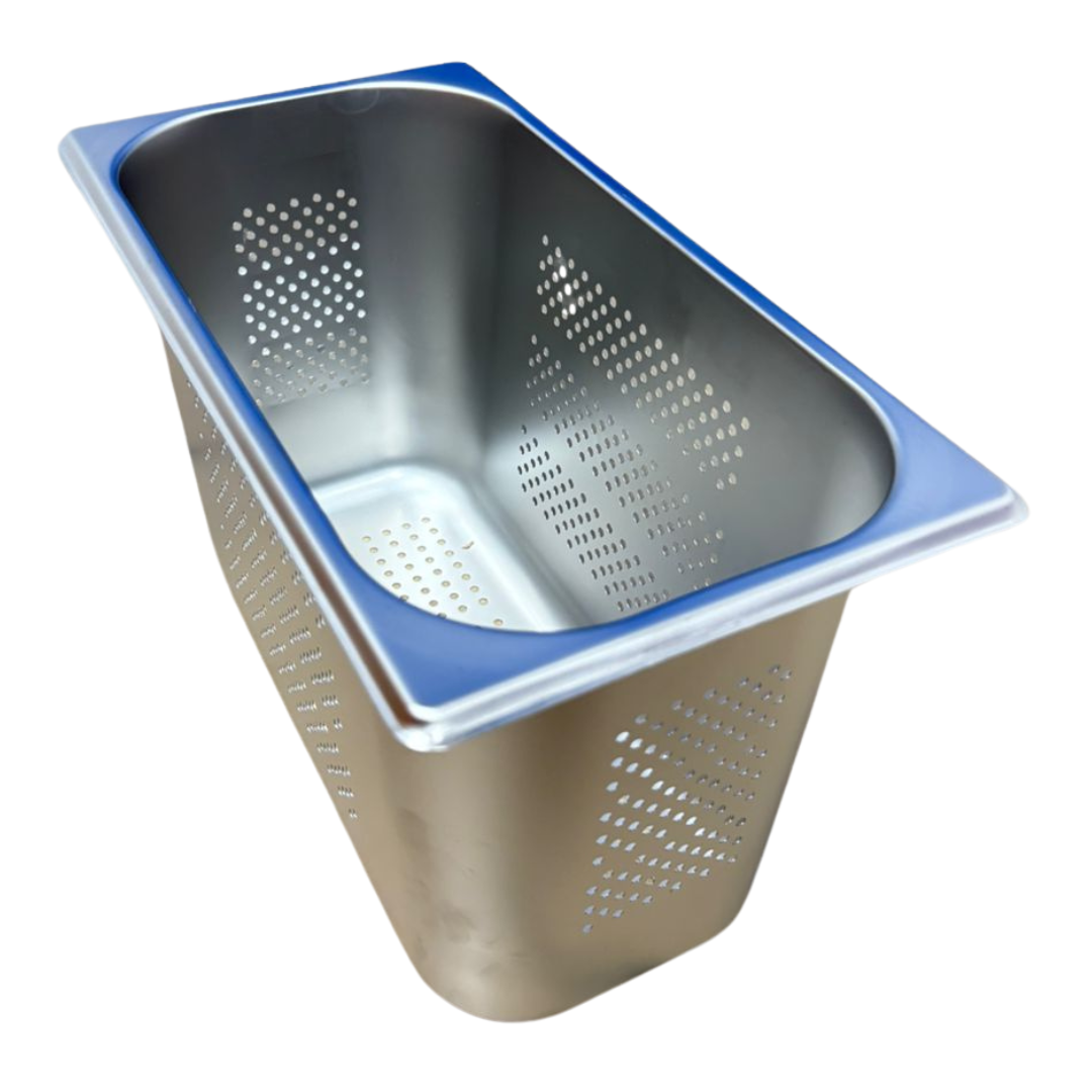 Bandeja GN Pan Perforado de Acero Inoxidable 1/4x200mm 265*162*200mm