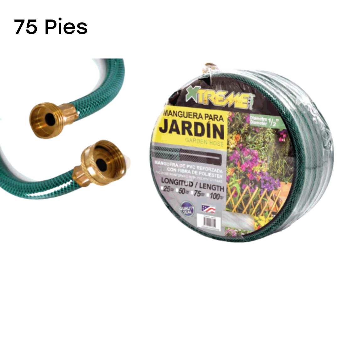 Manguera de Agua de PVC de 1/2"/75' Xtreme G-96161